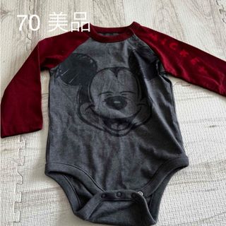 ベビーギャップ(babyGAP)の baby gap 長袖ロンパース 70cm(ロンパース)