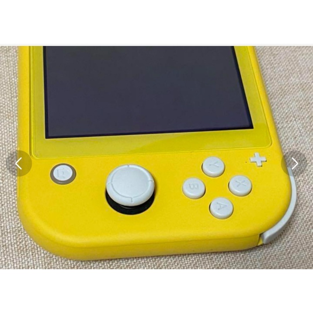 Nintendo Switch LITE 任天堂 イエロー 黄色 傷なし 美品の通販 by