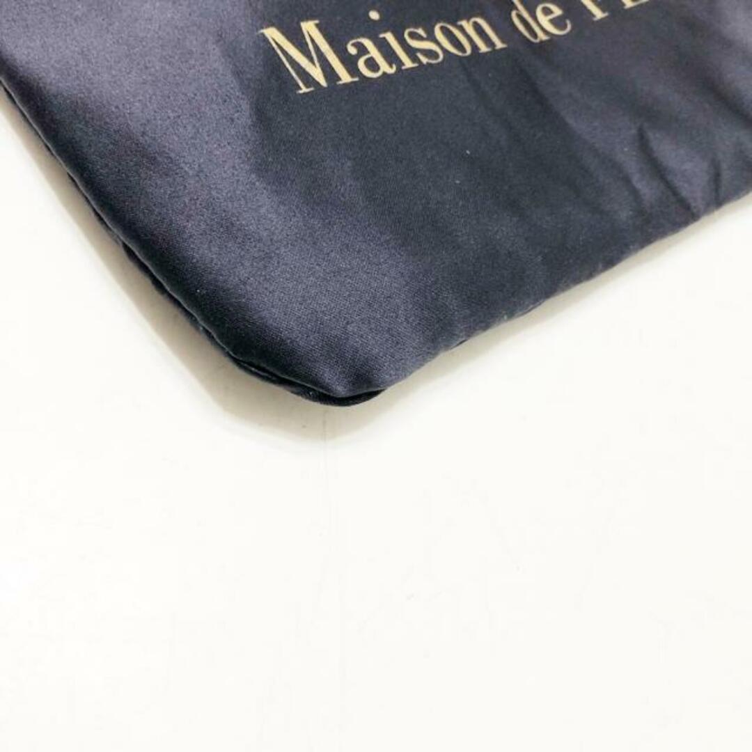 Maison de FLEUR(メゾンドフルール)のMaison de FLEUR(メゾンドフルール) ハンドバッグ - ダークネイビー 巾着型 ナイロン レディースのバッグ(ハンドバッグ)の商品写真
