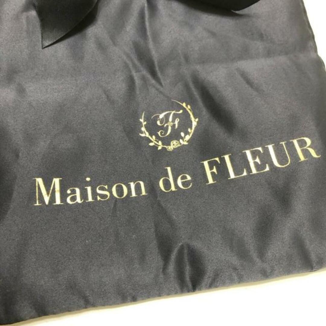 Maison de FLEUR(メゾンドフルール)のMaison de FLEUR(メゾンドフルール) ハンドバッグ - ダークネイビー 巾着型 ナイロン レディースのバッグ(ハンドバッグ)の商品写真