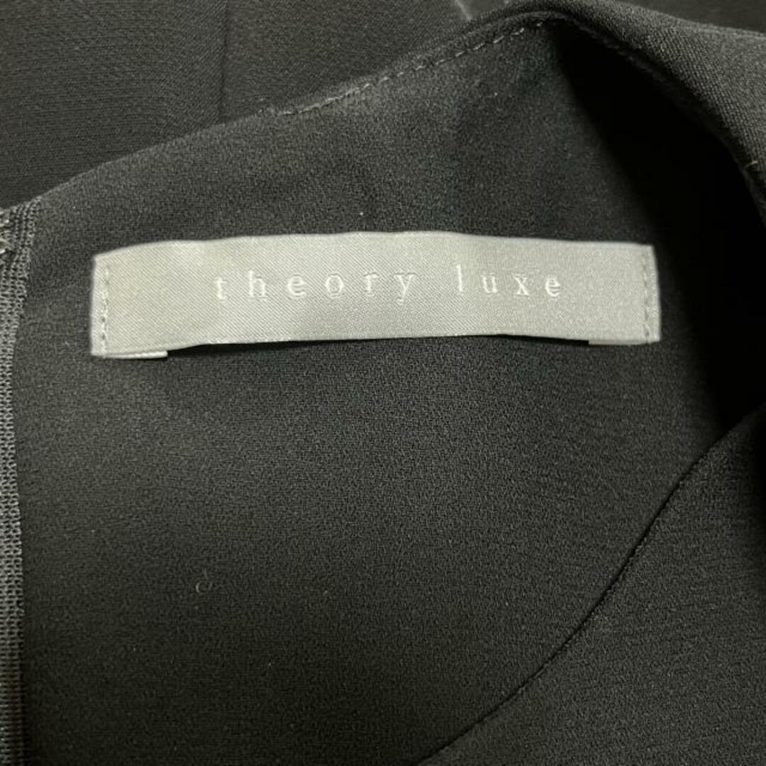 Theory luxe(セオリーリュクス)のtheory luxe(セオリーリュクス) ワンピース サイズ38 M レディース - 黒 ノースリーブ/ロング レディースのワンピース(その他)の商品写真