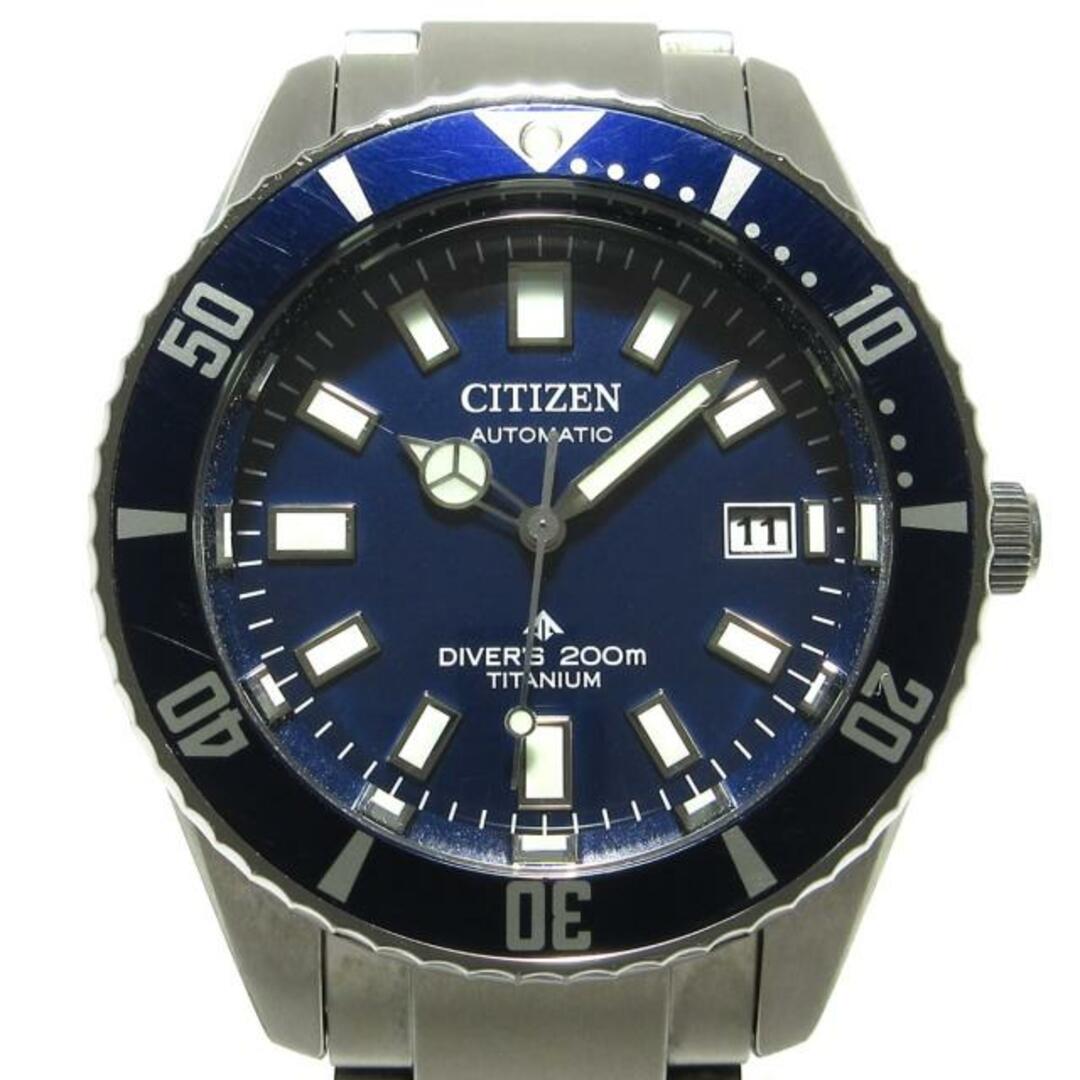 CITIZEN(シチズン)のCITIZEN(シチズン) 腕時計 プロマスター メカニカルダイバー 9051-S129028 メンズ 回転ベゼル ダークネイビー メンズの時計(その他)の商品写真