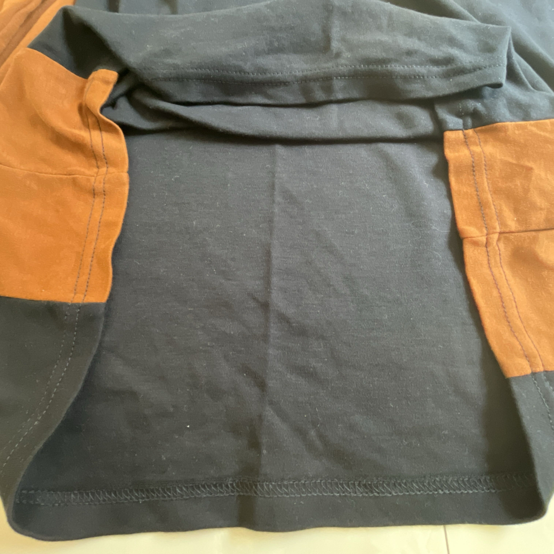 ZARA(ザラ)のザラ ZARA MAN 半袖 Ｔシャツ トリカラー ブラックトップス Mグレー メンズのトップス(Tシャツ/カットソー(半袖/袖なし))の商品写真