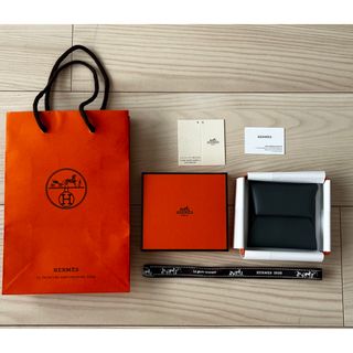 Hermes - ⬛️エルメス Hermes コインケース バスティア グレー