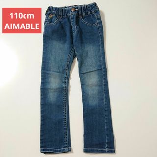 エマーブル(AIMABLE)の110㎝ AIMABLE エマーブル 女の子 ジーンズ(パンツ/スパッツ)