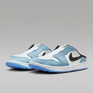 ジョーダン(Jordan Brand（NIKE）)のAIR JORDAN MULE Golf University Blue 28(スニーカー)