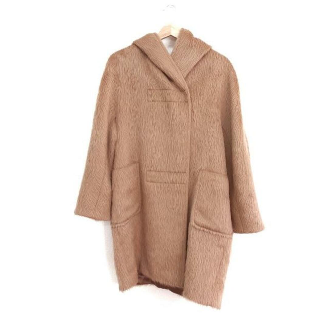 Max Mara(マックスマーラ)のMax Mara(マックスマーラ) コート サイズ36 S レディース美品  - 10861433000 ライトブラウン 長袖/冬 レディースのジャケット/アウター(その他)の商品写真