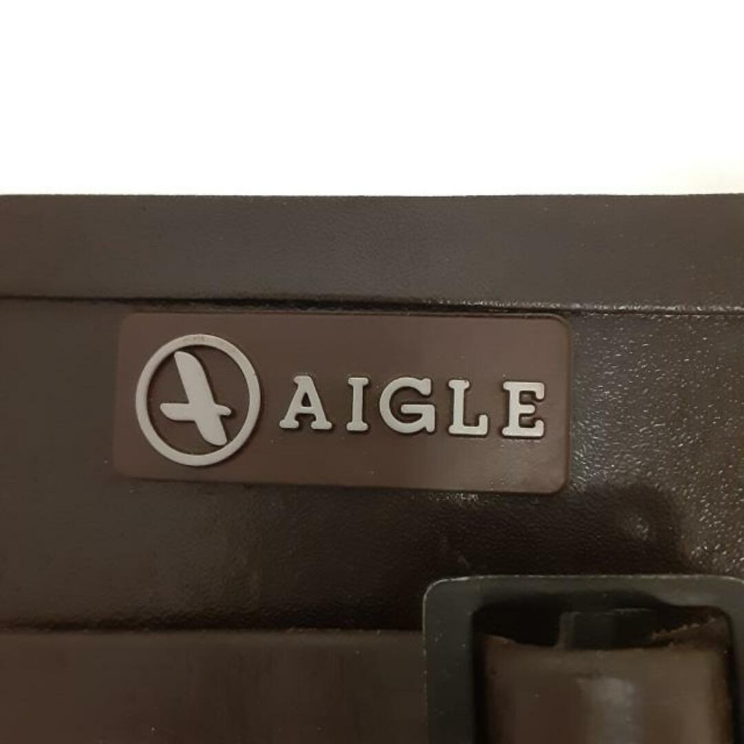 AIGLE(エーグル)のAIGLE(エーグル) レインブーツ 36 レディース - ダークブラウン ラバー レディースの靴/シューズ(レインブーツ/長靴)の商品写真