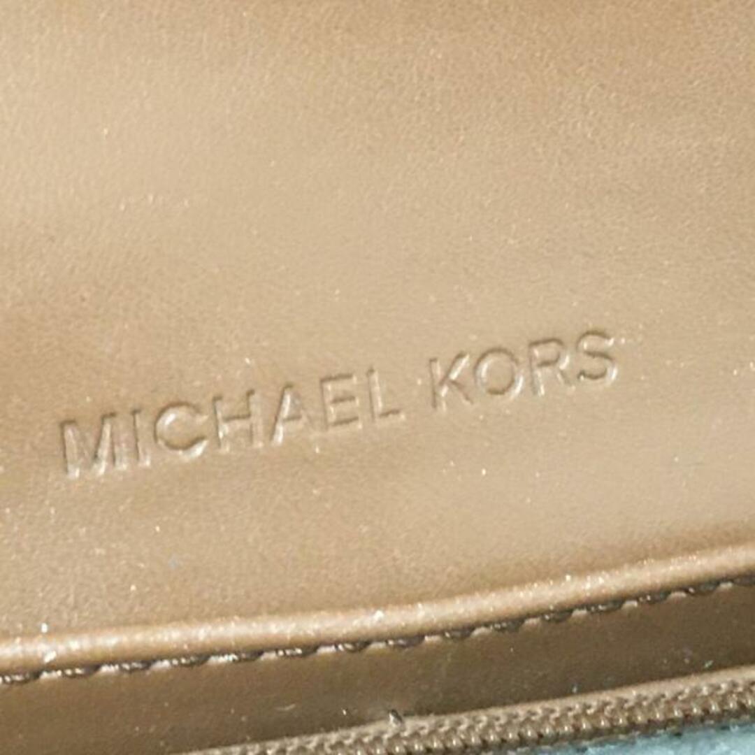 Michael Kors(マイケルコース)のMICHAEL KORS(マイケルコース) 長財布 - ベージュ×ダークブラウン ジャガード×レザー レディースのファッション小物(財布)の商品写真