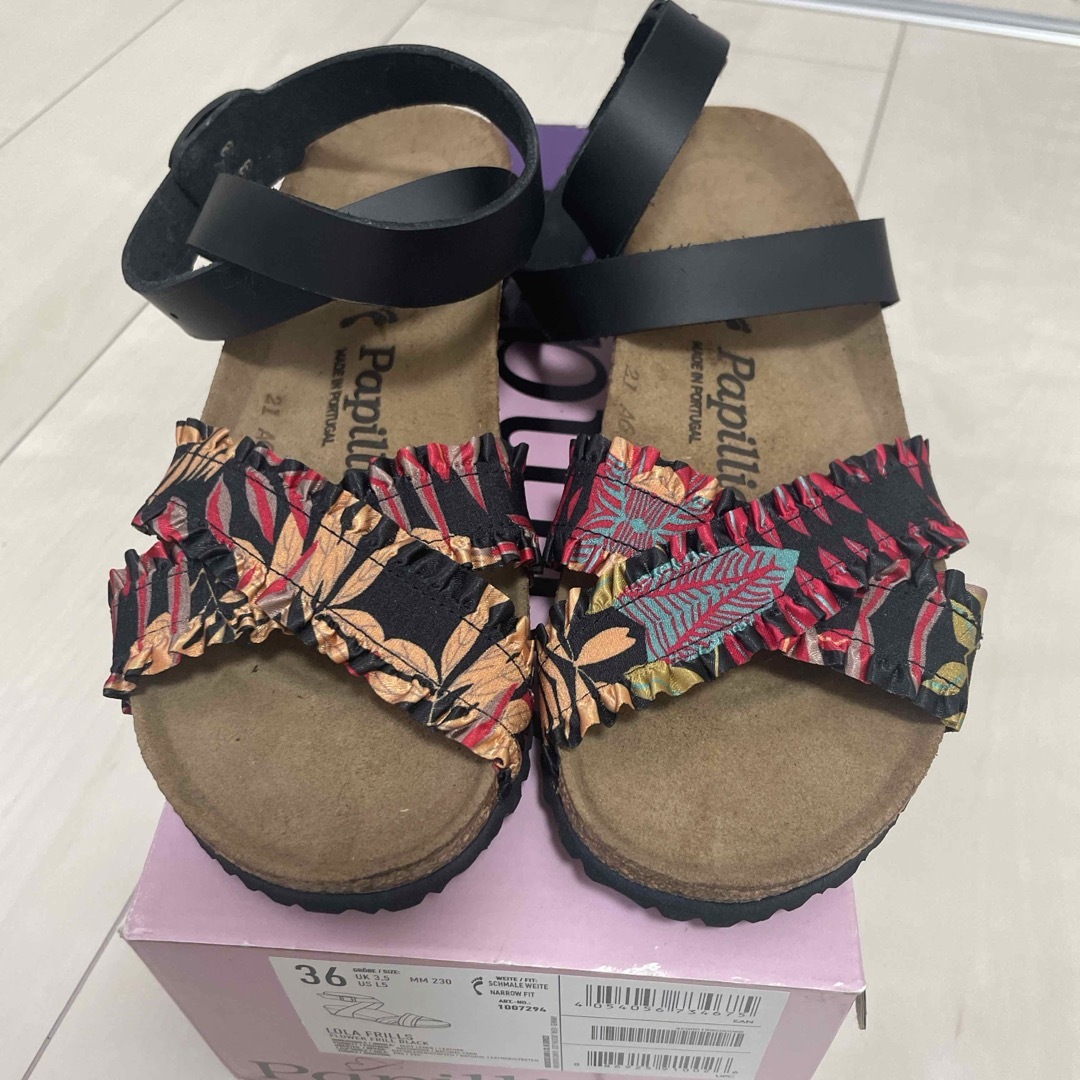 BIRKENSTOCK(ビルケンシュトック)のビルケンシュトックpapillio lola frills 36 23センチ レディースの靴/シューズ(サンダル)の商品写真