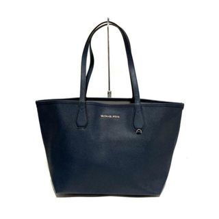 マイケルコース(Michael Kors)のMICHAEL KORS(マイケルコース) トートバッグ - ネイビー レザー(トートバッグ)