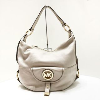 マイケルコース(Michael Kors)のMICHAEL KORS(マイケルコース) ショルダーバッグ - アイボリー レザー(ショルダーバッグ)