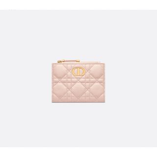 クリスチャンディオール(Christian Dior)の新作 新品 ディオール DIOR CARO ダリアウォレット パウダーピンク(財布)