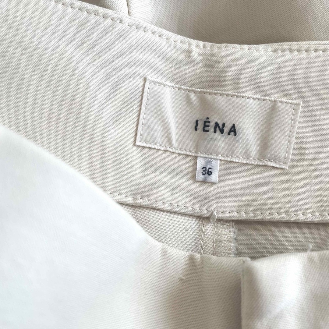 IENA(イエナ)のIENA パッチポケット コットンワイドパンツ レディースのパンツ(カジュアルパンツ)の商品写真