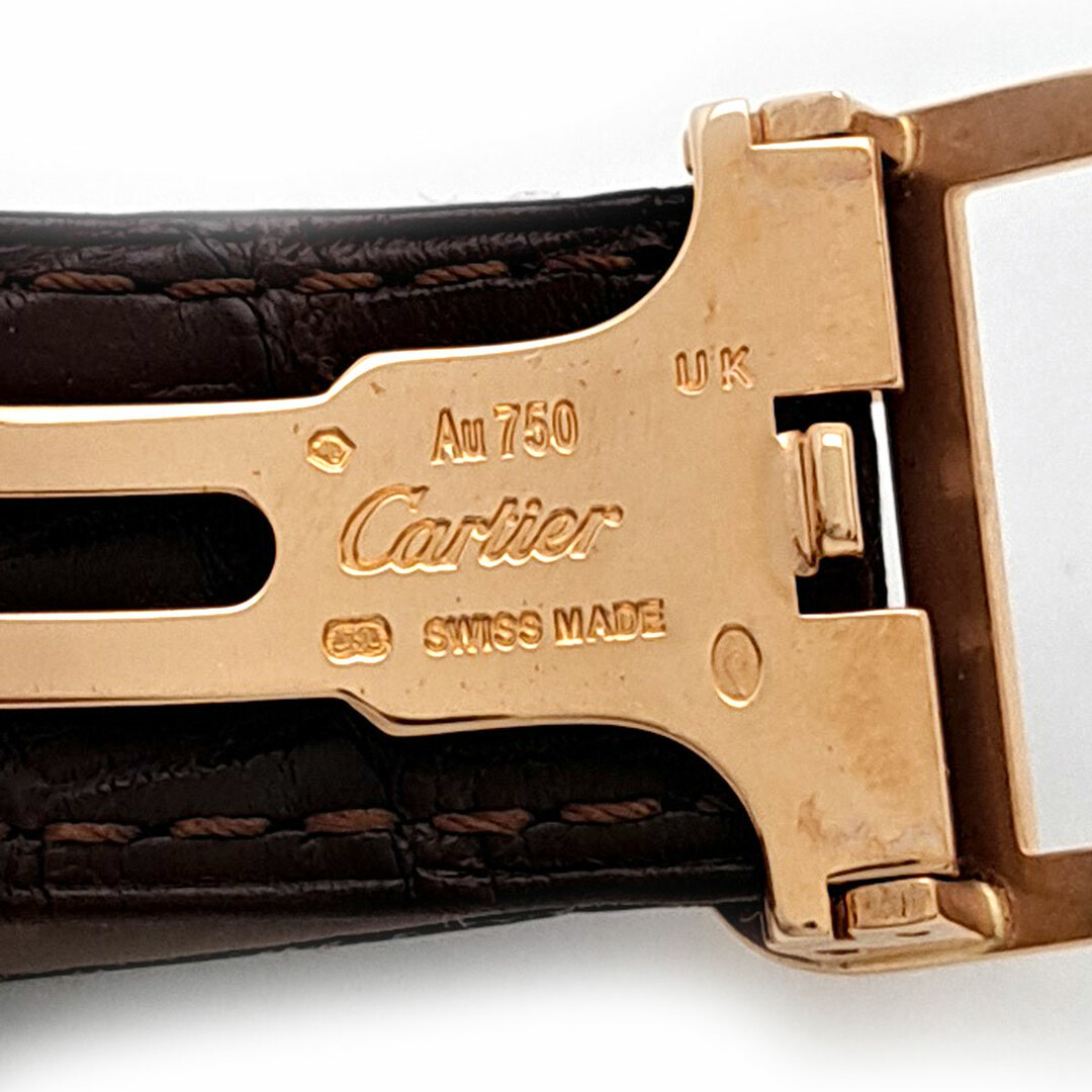 Cartier(カルティエ)のカルティエ クレ ドゥ カルティエ WGCL0004 自動巻き ピンクゴールド メンズ CARTIER 【中古】 【時計】 メンズの時計(腕時計(アナログ))の商品写真