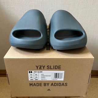 イージー(YEEZY（adidas）)のADIDAS YEEZY YZY SLIDE SLATE MARINE 29.５(サンダル)