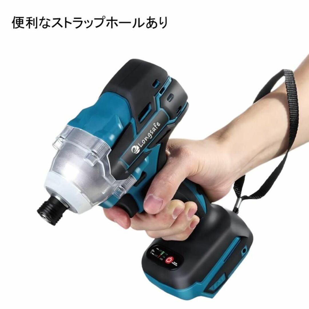 A マキタ Makita 互換 インパクトドライバー 電動ドライバー インパクト スポーツ/アウトドアの自転車(工具/メンテナンス)の商品写真