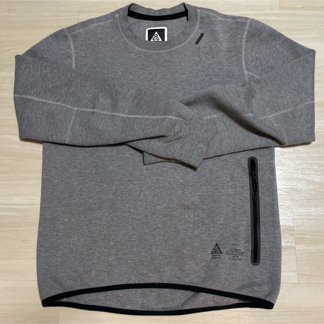 NIKE(ナイキ)のnike acg TECH FLEECE CREW SWEATSHIRT S メンズのトップス(スウェット)の商品写真