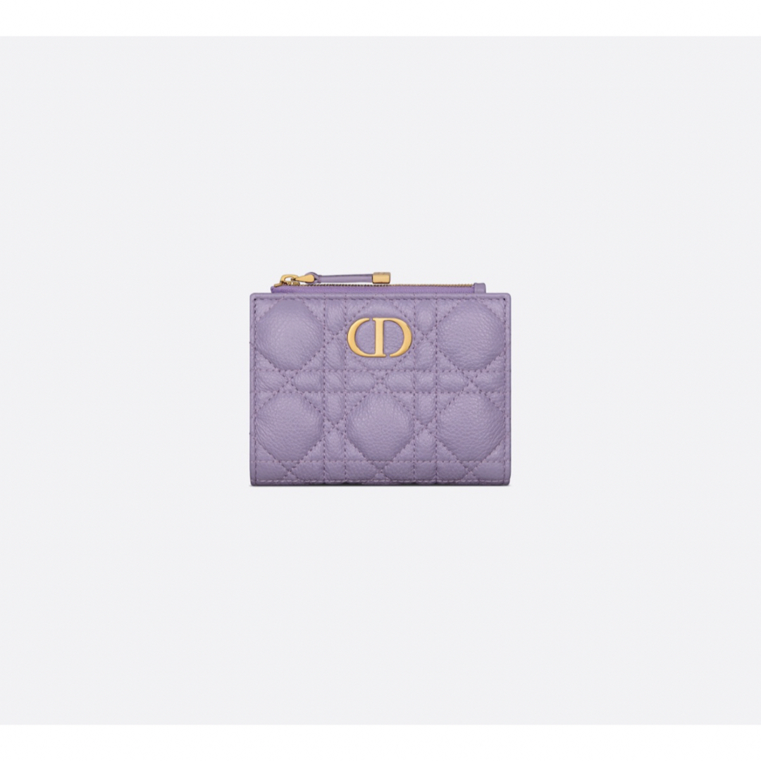 Christian Dior(クリスチャンディオール)の新品 ディオール DIOR CARO ダリアウォレット ライラック パープル レディースのファッション小物(財布)の商品写真