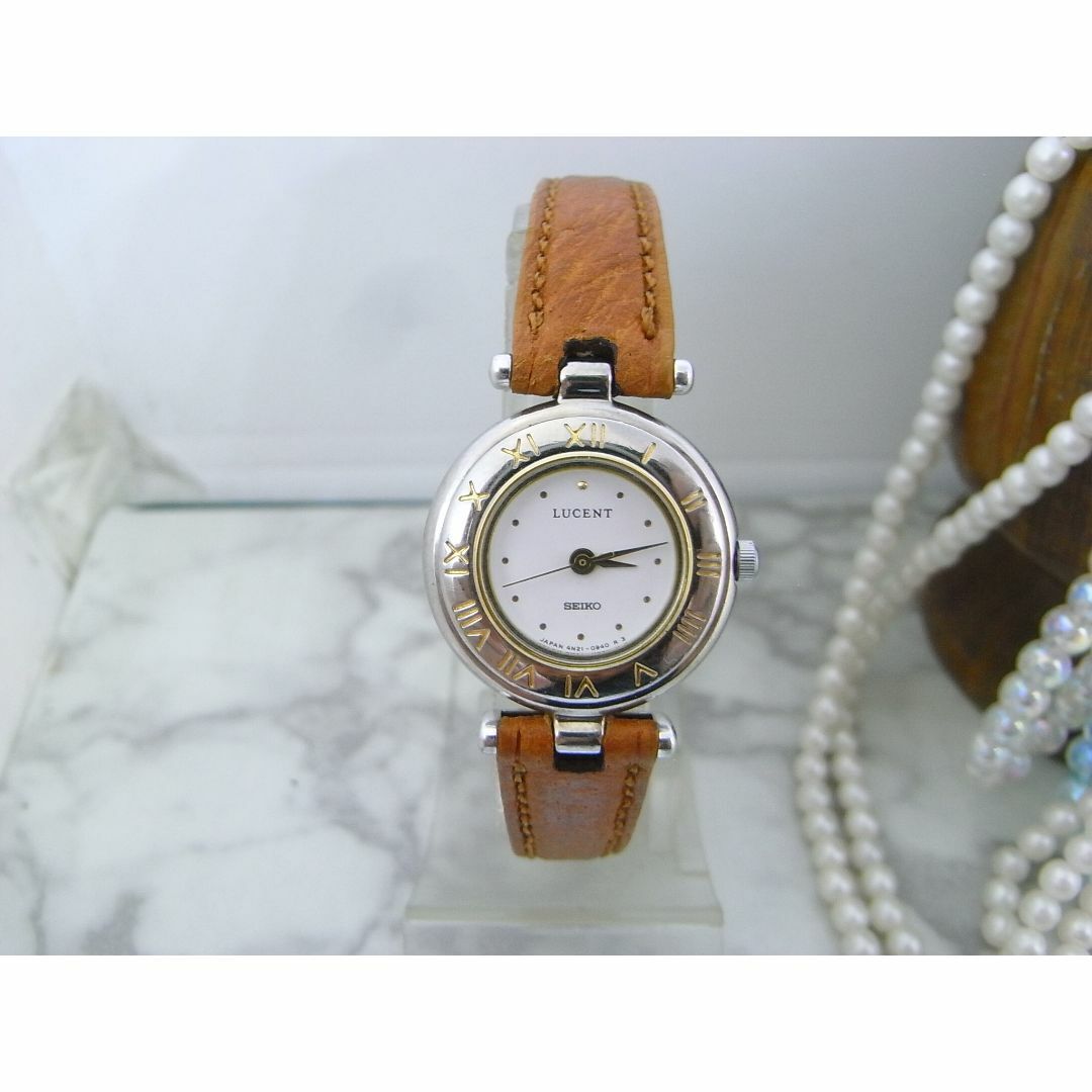 SEIKO(セイコー)のヴィンテージ　セイコー　SEIKO　ラウンド　レディース　ウォッチ レディースのファッション小物(腕時計)の商品写真