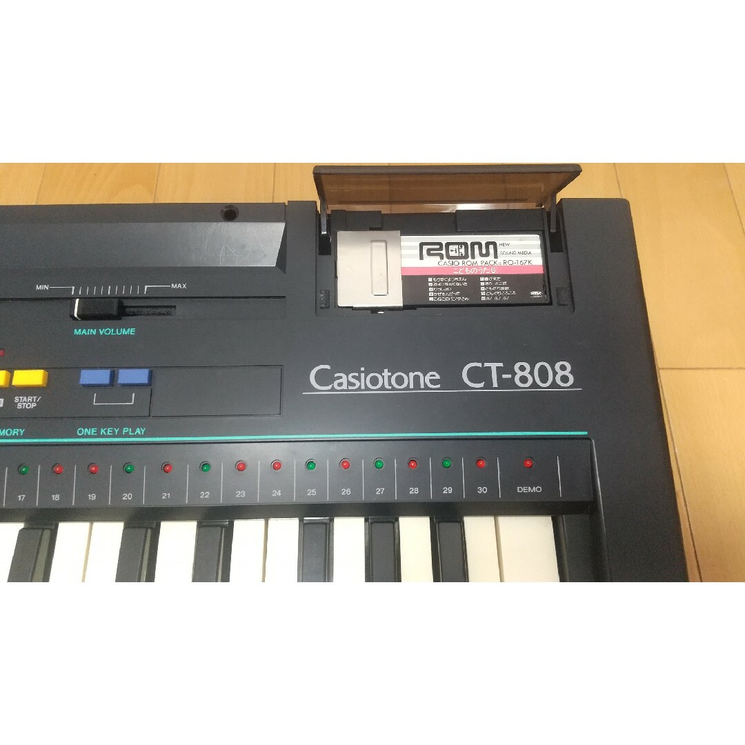 CASIO - 【希少】レア CASIO Casiotone CT-808 キーボード ROM付 CASIO - 【希少】レア CASIO Casiotone CT-808 キーボード ROM付