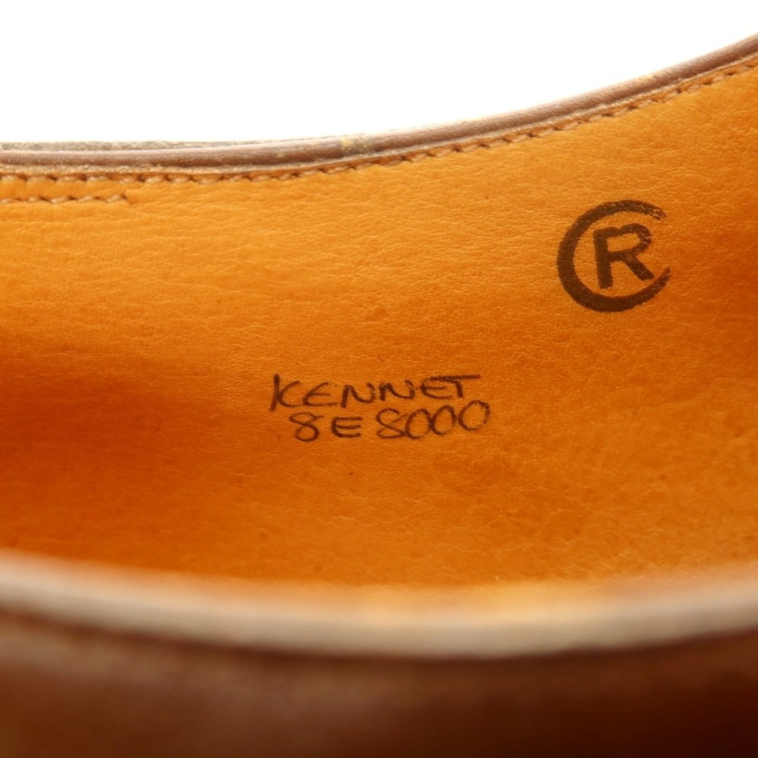 JOHN LOBB(ジョンロブ)の【中古】ジョンロブ John Lobb KENNET ラスト8000 ストレートチップ ドレスシューズ ブラウン【サイズ8E】【メンズ】 メンズの靴/シューズ(ドレス/ビジネス)の商品写真