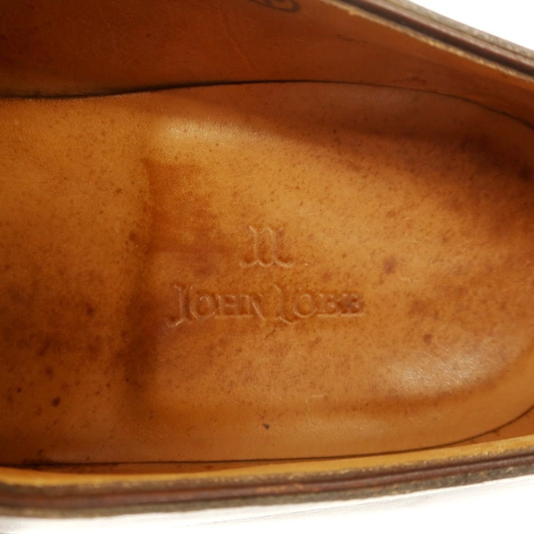 JOHN LOBB(ジョンロブ)の【中古】ジョンロブ John Lobb KENNET ラスト8000 ストレートチップ ドレスシューズ ブラウン【サイズ8E】【メンズ】 メンズの靴/シューズ(ドレス/ビジネス)の商品写真