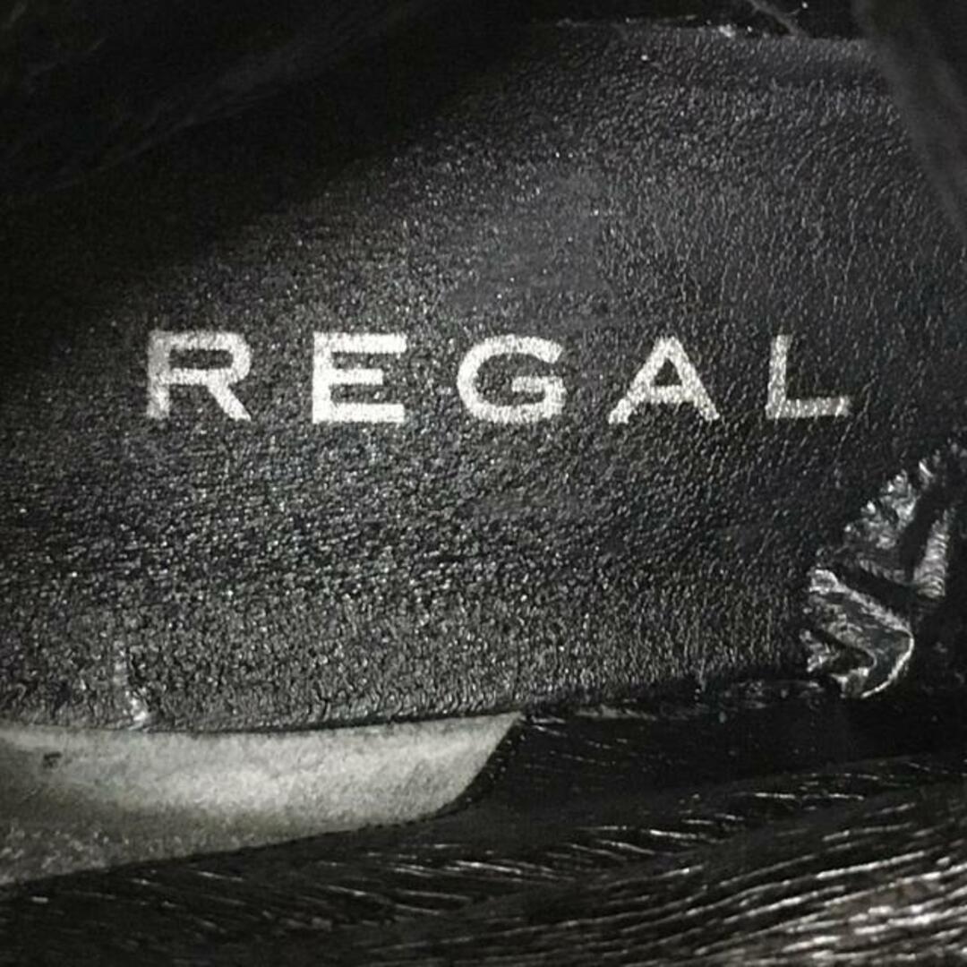 REGAL(リーガル)のREGAL(リーガル) ロングブーツ 23 1/2 レディース - 黒×ダークブラウン レザー レディースの靴/シューズ(ブーツ)の商品写真