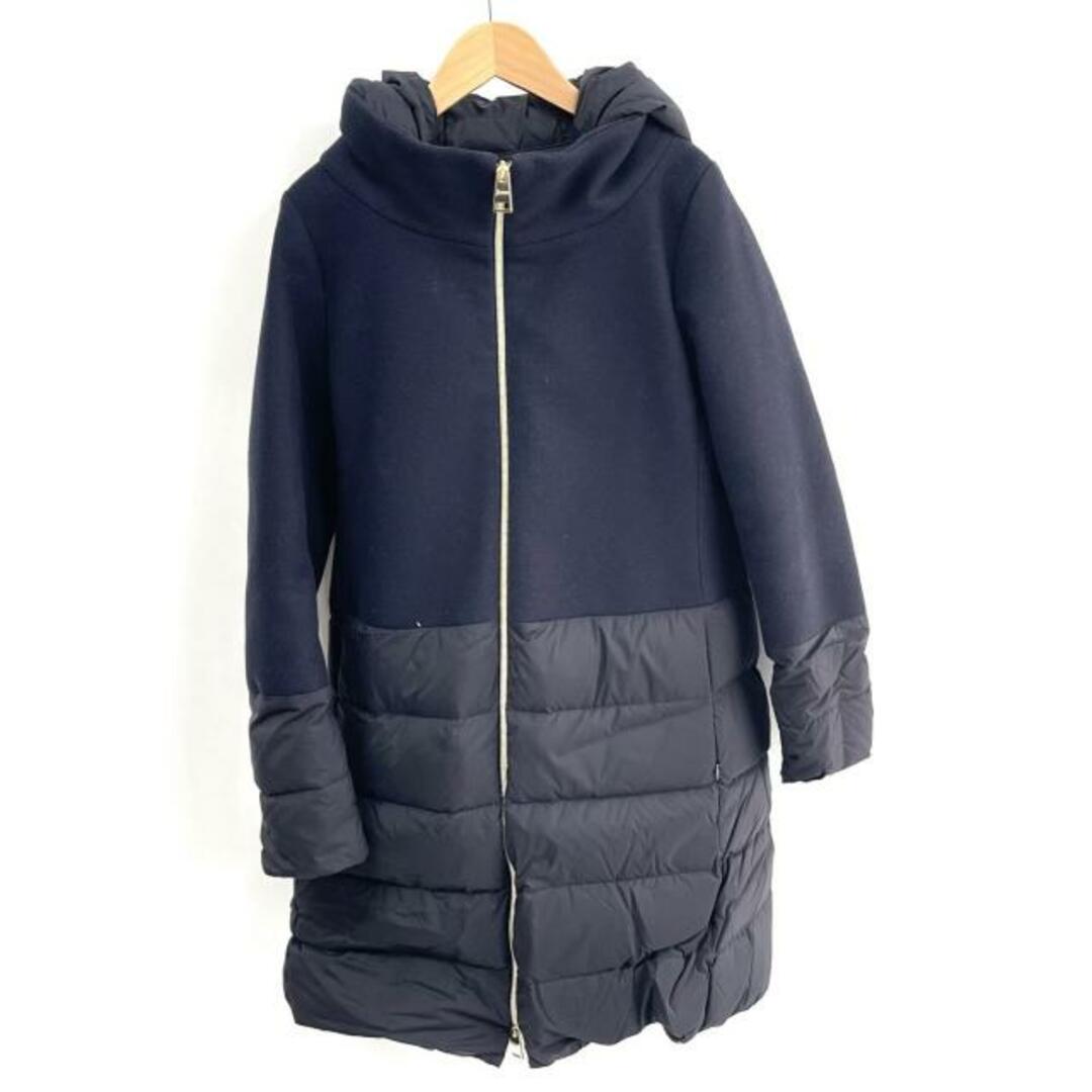 HERNO - HERNO(ヘルノ) ダウンコート サイズ44 L レディース美品 HERNO - HERNO(ヘルノ) ダウンコート サイズ44 L レディース美品