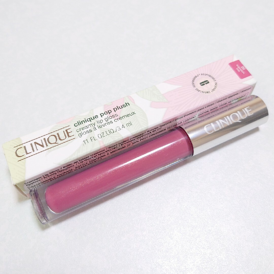 CLINIQUE(クリニーク)のクリニーク ポップ リップ プラッシュ【09】 コスメ/美容のベースメイク/化粧品(リップグロス)の商品写真