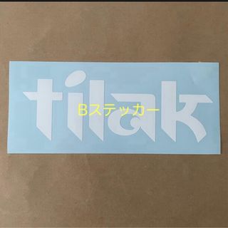 TILAK - Tilak ティラック カッティングステッカー◆白グロス◆