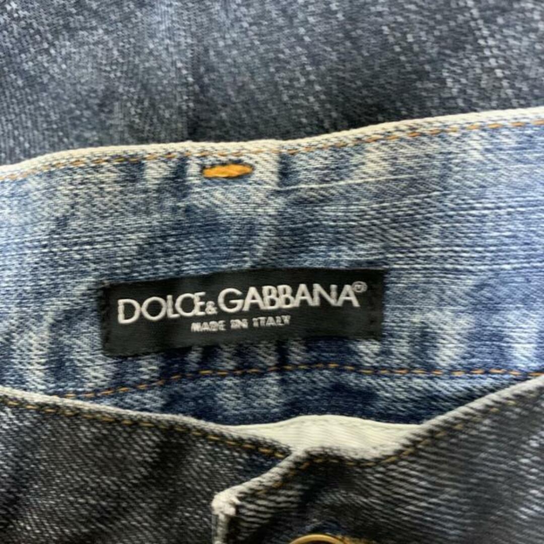 DOLCE&GABBANA(ドルチェアンドガッバーナ)のDOLCE&GABBANA(ドルチェアンドガッバーナ) ジーンズ サイズ50 M メンズ - ダークネイビー フルレングス メンズのパンツ(デニム/ジーンズ)の商品写真