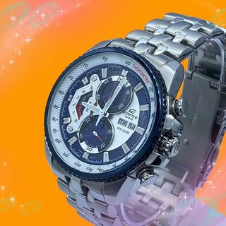 カシオ(CASIO)の《超美品　稼動品》　カシオ　エディフィス　クロノグラフ　スモセコ　メンズ腕時計(腕時計(アナログ))