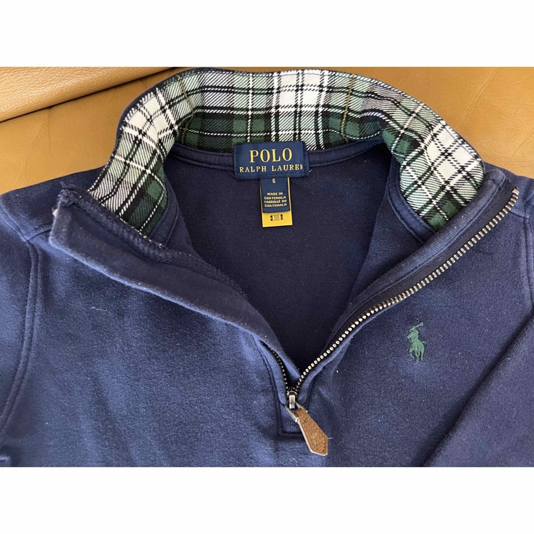 POLO（RALPH LAUREN）(ポロ)のポロラルフローレン ネイビー トップス110サイズ相当 キッズ/ベビー/マタニティのキッズ服男の子用(90cm~)(Tシャツ/カットソー)の商品写真