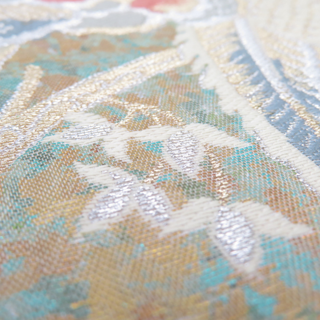 新品 未仕立て 最高級袋帯 良し 総刺繍 正絹 蘇州 汕頭刺繍 相良 新品 未仕立て 最高級袋帯 良し 総刺繍 正絹 蘇州 汕頭刺繍 相良
