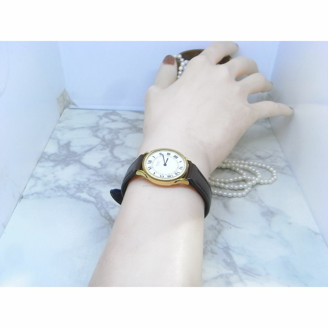 SEIKO(セイコー)のヴィンテージ　SEIKO　セイコー　アラビア文字　ラウンド　レディース　ウォッチ レディースのファッション小物(腕時計)の商品写真