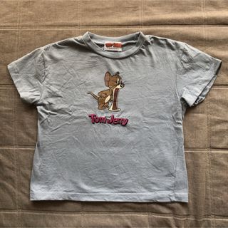 トムとジェリー 半袖 Tシャツ 100 くすみカラー TOMandJERRY(Tシャツ/カットソー)