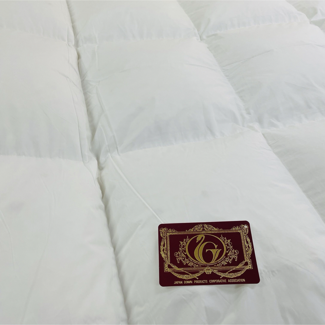 羽毛布団 シングル ホワイトダック90% 日本製 エクセルゴールドの通販