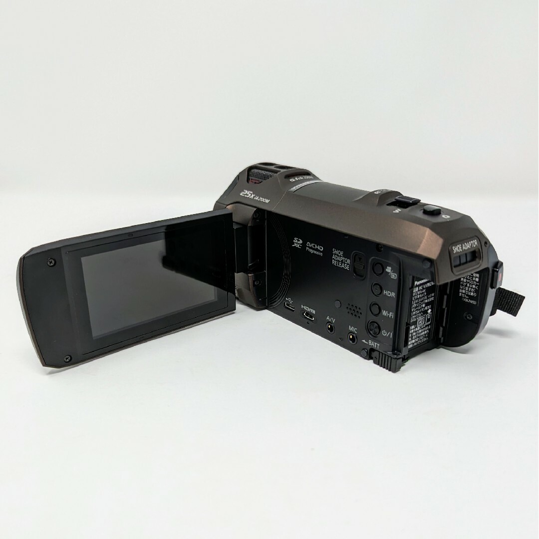 Panasonic(パナソニック)のPanasonic デジタル4Kビデオカメラ ブラウン HC-VX992MS-T スマホ/家電/カメラのカメラ(ビデオカメラ)の商品写真