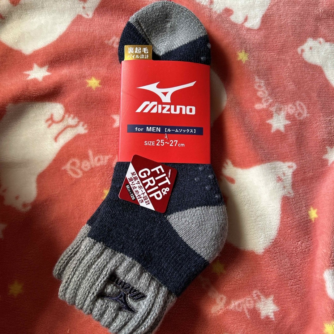 MIZUNO(ミズノ)のMIZUNO ミズノ　メンズルームソックス メンズのレッグウェア(ソックス)の商品写真