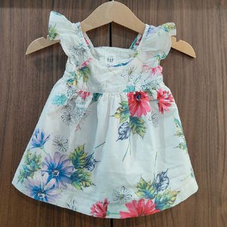 ベビーギャップ(babyGAP)のbaby gap 花柄ワンピース(ワンピース)