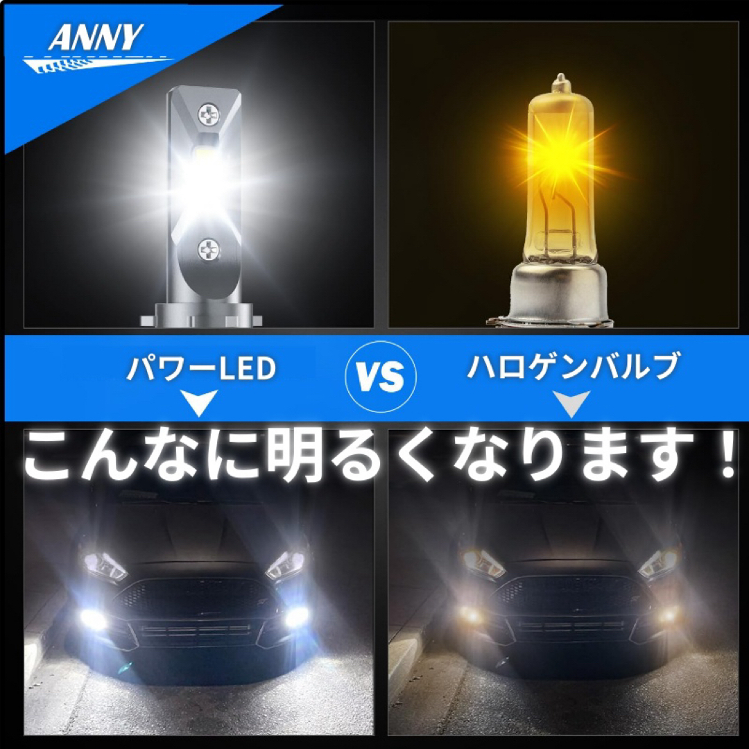 最新LED搭載バージョン D2S / D2R  D4S/D4R HIDからLED 自動車/バイクの自動車(汎用パーツ)の商品写真