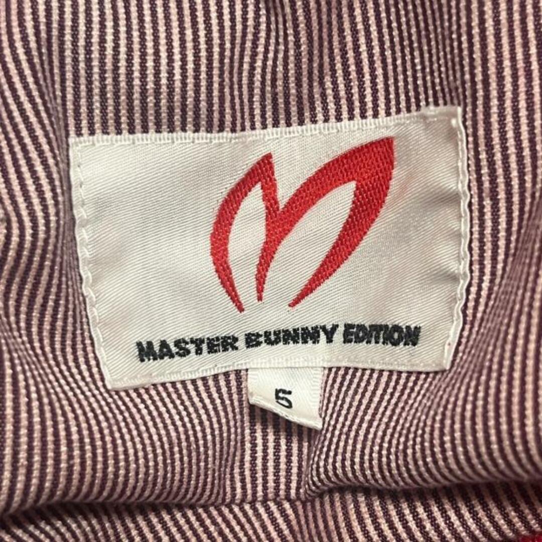 MASTER BUNNY EDITION(マスターバニーエディション) パンツ サイズ5 XL メンズ - ピンク フルレングス メンズのパンツ(その他)の商品写真