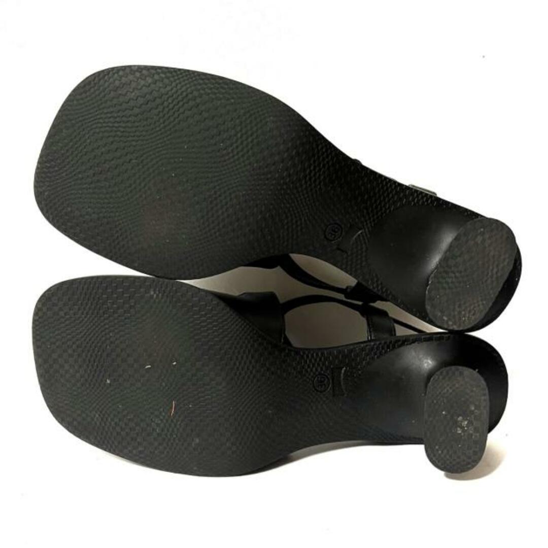 CAMPER(カンペール)のCAMPER(カンペール) サンダル 36 レディース - 黒 レザー レディースの靴/シューズ(サンダル)の商品写真
