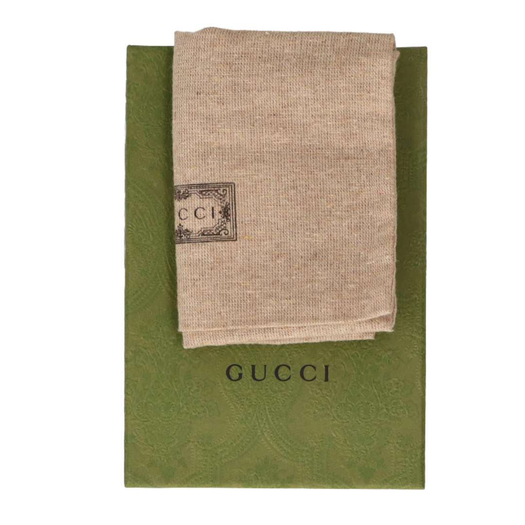 Gucci(グッチ)のグッチ ダブルG ミディアム ウォレット  739498 AABXM 3120 レザー レディース エメラルドグリーン【中古】 レディースのファッション小物(財布)の商品写真