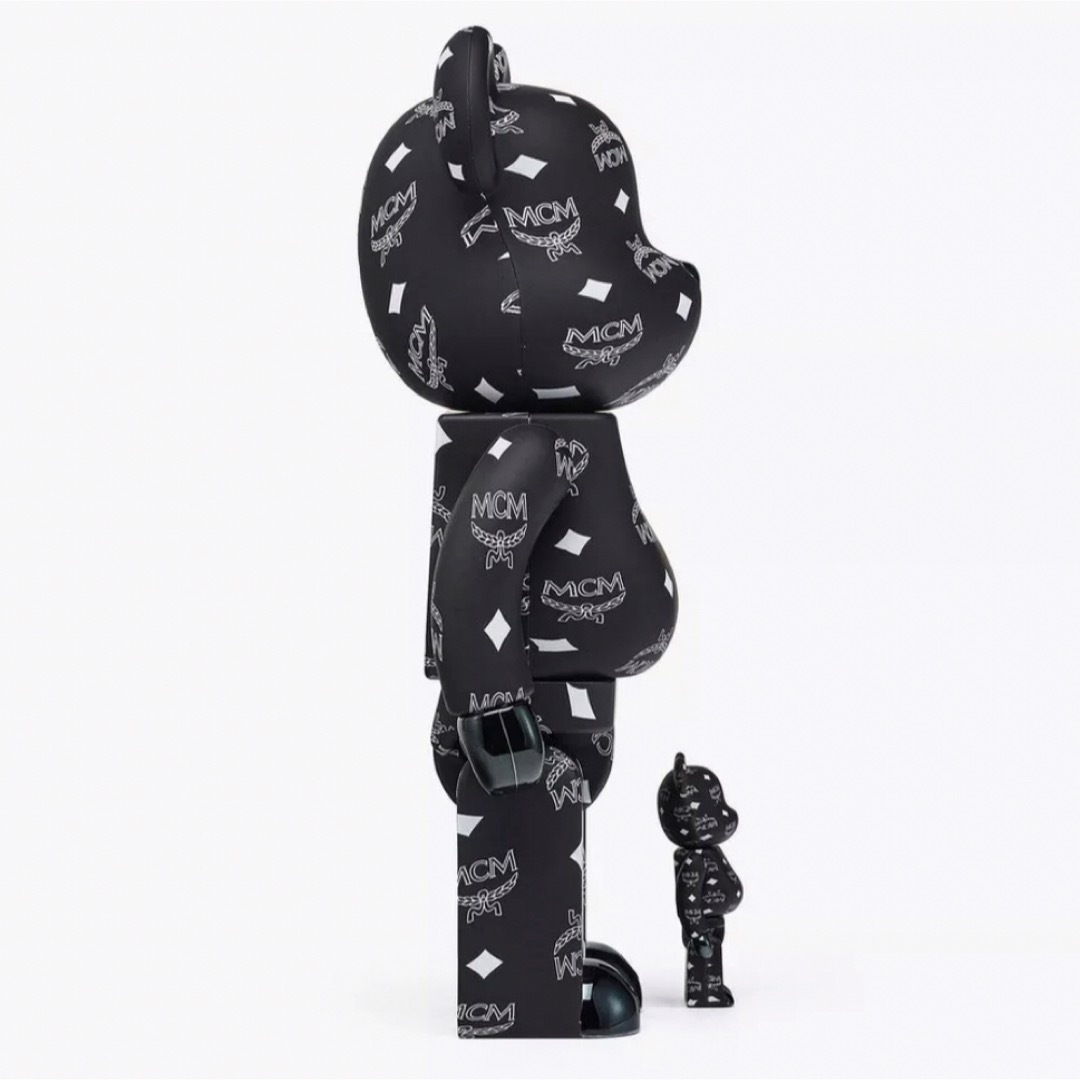 MEDICOM TOY(メディコムトイ)のBE@RBRICK x MCM BLACK Ver. 100％ & 400％ エンタメ/ホビーのフィギュア(その他)の商品写真