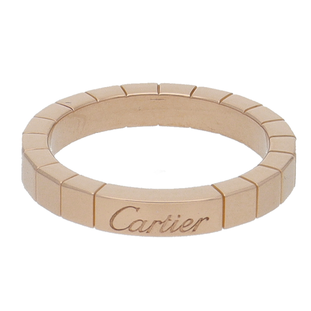 Cartier(カルティエ)のカルティエ ラニエールリング  B4048352(#12)(#12 幅:約0.3cm) K18PG #52 仕上げ済 美品【中古】 レディースのアクセサリー(リング(指輪))の商品写真