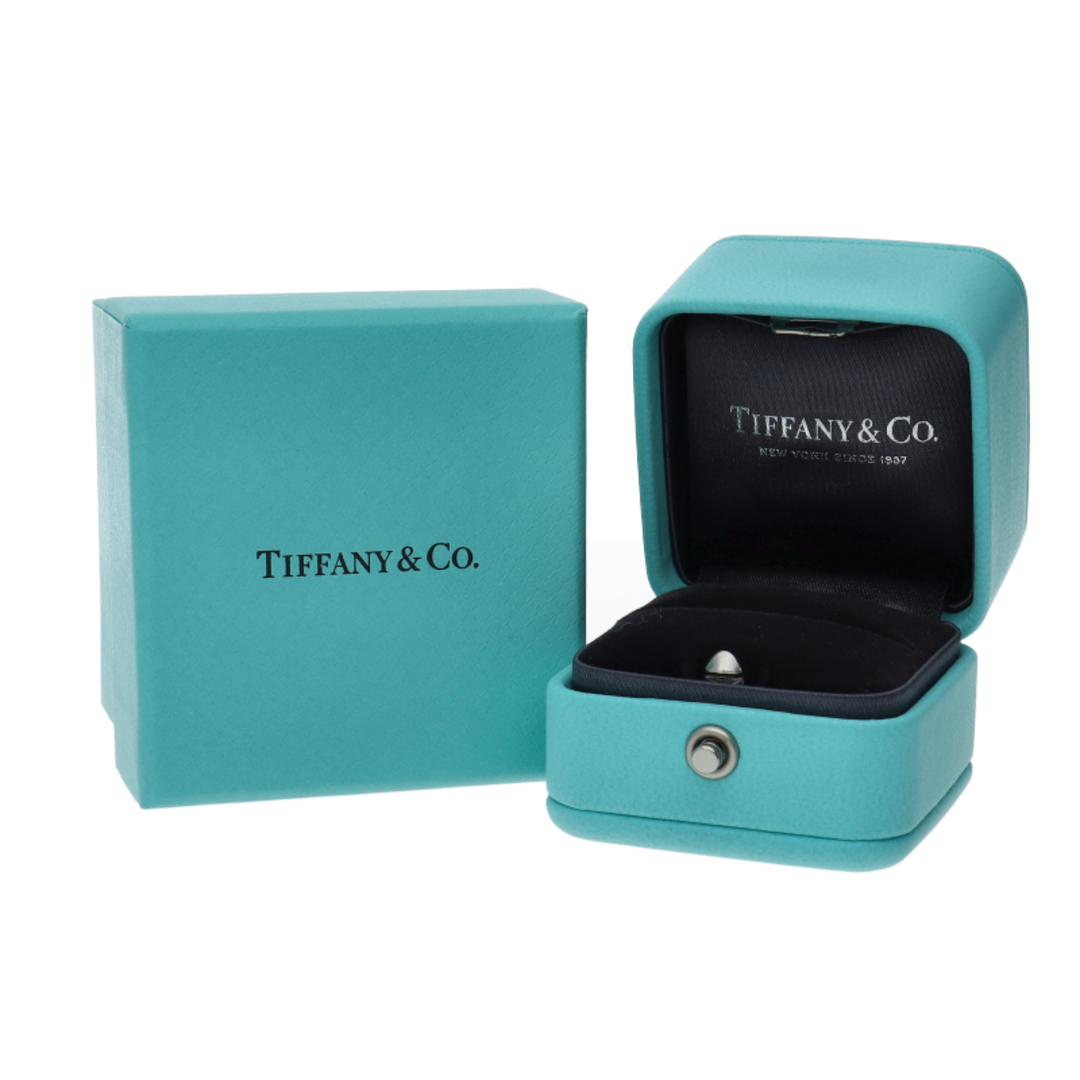 Tiffany & Co.(ティファニー)のティファニー フラットバンド3Pダイヤリング  60000533 D:0.07ct(#18)(#18 幅:約0.3cm) K18PG 仕上げ済 美品【中古】 レディースのアクセサリー(リング(指輪))の商品写真