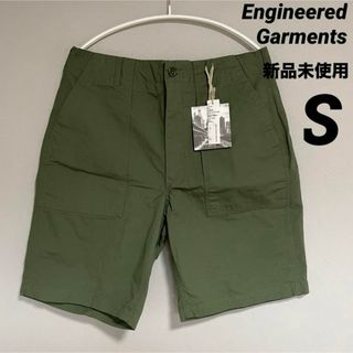 エンジニアードガーメンツ(Engineered Garments)のエンジニアードガーメンツ ファティーグショーツ リップストップ オリーブ S(ショートパンツ)