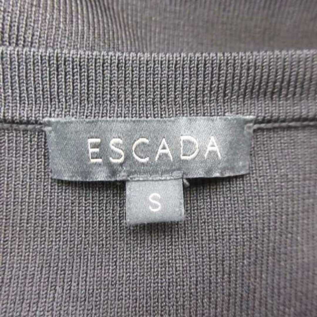 ESCADA(エスカーダ)のエスカーダ 美品 近年 ビジュー ニット カットソー バラ柄 S ■GY09 レディースのトップス(ニット/セーター)の商品写真